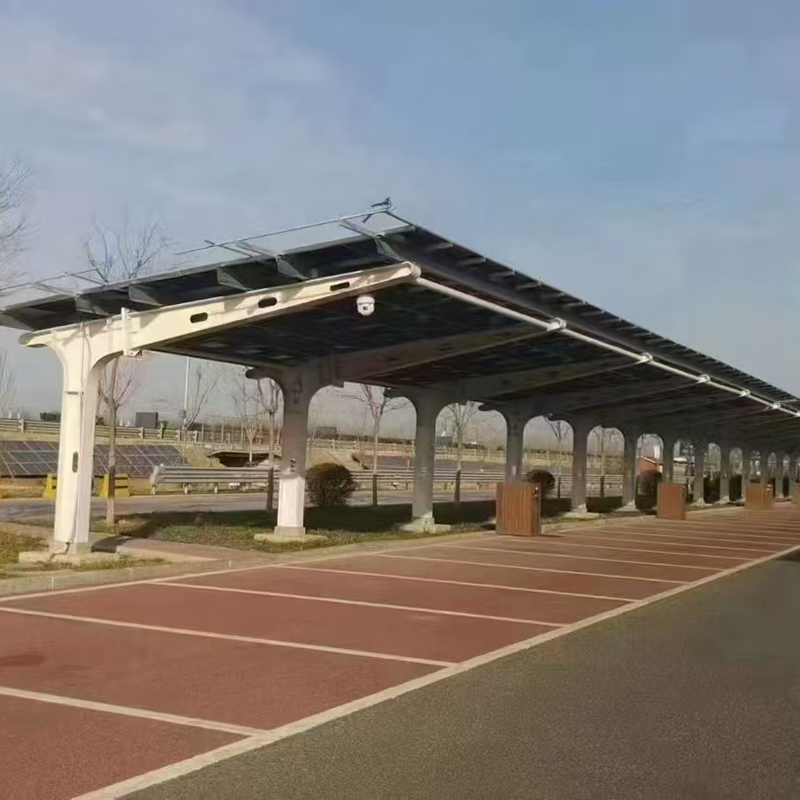 “7”-shaped Single-row Photovoltaic Carport